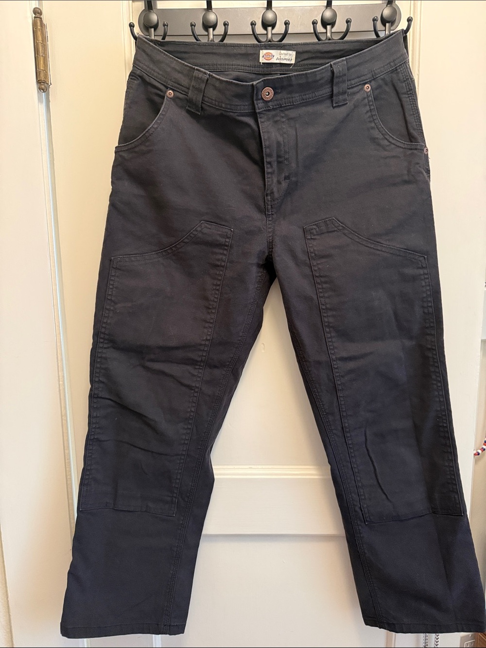 Women's Relaxed Straight Stretch Double-Front Carpenter Pant